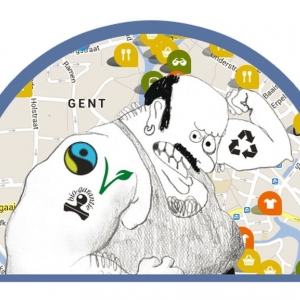 App van Ecoplan Gent gidst je duurzaam door de solden